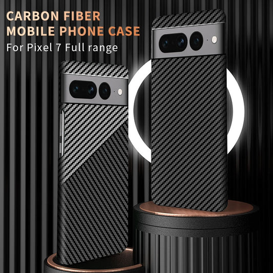 Carbon Fiber Phone Case For Google Pixel 7 8