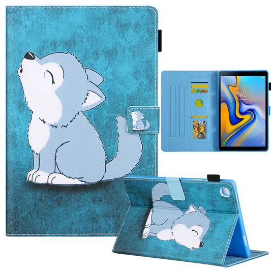 Magnetic Cartoon Wallet Tablet Case for Samsung Tab A8 A9 A7