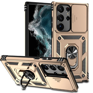 Military Grade Heavy Duty Protective Phone Case With Magnetic Holder For Samsung S23/S23 Plus/S23 Ultra