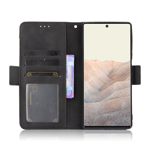 Cover for Google Pixel 6 6A Card Photo Holder Luxury Leather Phone Fundas