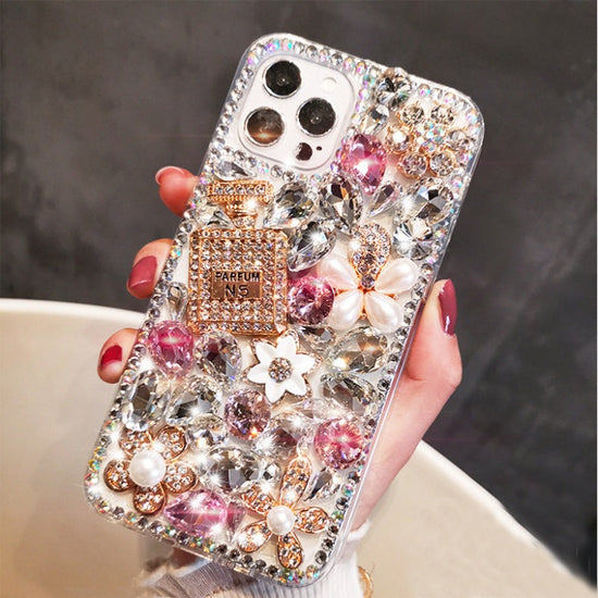 Luxury Rhinestone Phone Case Bling Diamond Cover For iPhone 14 13 12 11 Pro Max Mini 14Plus Case Women Gift
