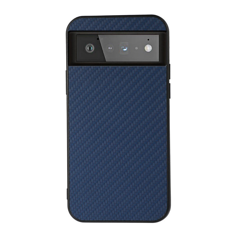 Case for Google Pixel7 6 Phone Case Carbon Fiber Pattern PU Leather Case Google Pixel 6 Pro Protective Cover