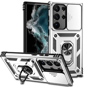 Military Grade Heavy Duty Protective Phone Case With Magnetic Holder For Samsung S23/S23 Plus/S23 Ultra
