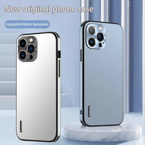 Luxury High quality Matte Aurora Phone Case For iPhone 14 13 12 11 Pro Max Metal Lens protection Shockproof Hard Bumper Cover