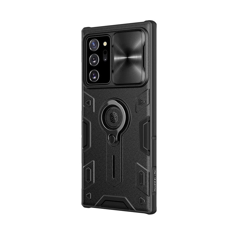 Galaxy S22 Ultra Case, Galaxy S21 Ultra CaseNillkin Camshield Armor for Samsung Galaxy S22 Samsung Galaxy S21 Ultra case with Camera Protection Cover with Kickstand Ring Holder - S22 Ultra Rugged Matte Military Grade Case 6.8’’
