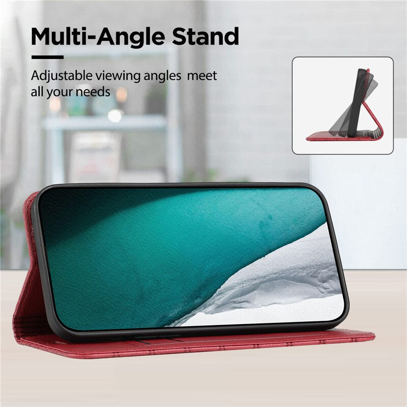 For Google Pixel 7 Pro Embossing Phone Protect Case For Google Pixel7 Pro 7Pro Coque Leather Case Wallet Cover