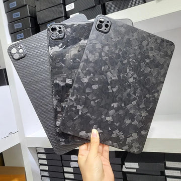 Real Forged Carbon Fiber Lightweight Hard Case For Apple iPad