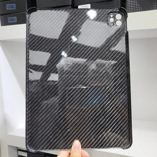 Real Forged Carbon Fiber Lightweight Hard Case For Apple iPad