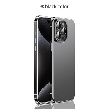 Stainless Steel Frame Metal Ultra-Thin Lightweight Phone Case For iPhone