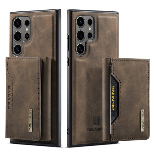 2 in 1 Magnetic Detachable Leather Wallet Case With Cards Solt For Samsung Galaxy S24 S25