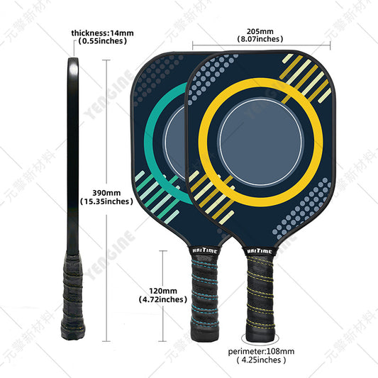 2pcs Set Carbon Fiber Pickleball Paddles Set