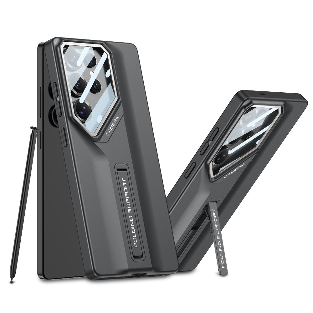 Skin Feel Ultra-fast Knife Edge Blade Stealth Invisible Stand Phone Case For Samsung S26 S25
