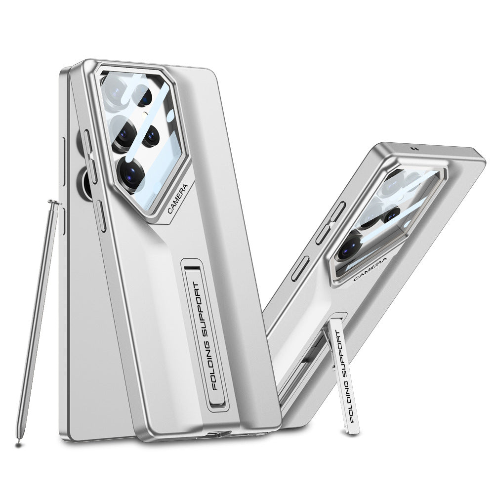 Skin Feel Ultra-fast Knife Edge Blade Stealth Invisible Stand Phone Case For Samsung S26 S25