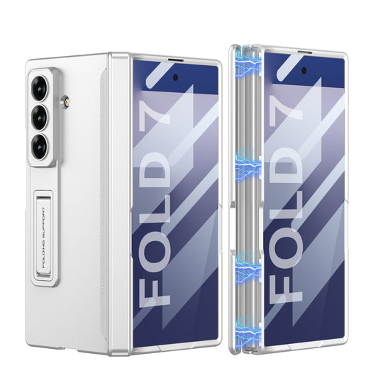 360 All-included Magnetic Hinge Case Screen Glass Frame For Samsung Galaxy Z Fold 7 6
