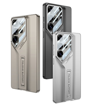 Skin Feel Ultra-fast Knife Edge Blade Stealth Invisible Stand Phone Case For Samsung S26 S25