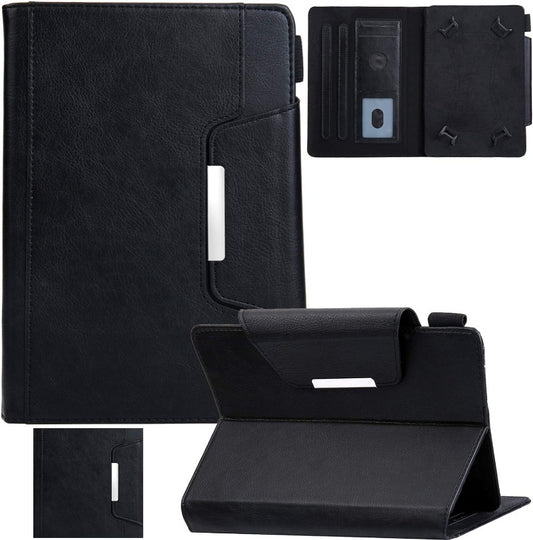 Universal PU Leather Folio Stand Cover with Cards Slots Case For 9.0"-10.5" Tablet