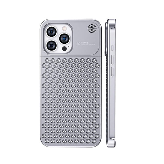 Aluminum Alloy Anti-Fall Heat Dissipation Bezel Slim Case For iPhone