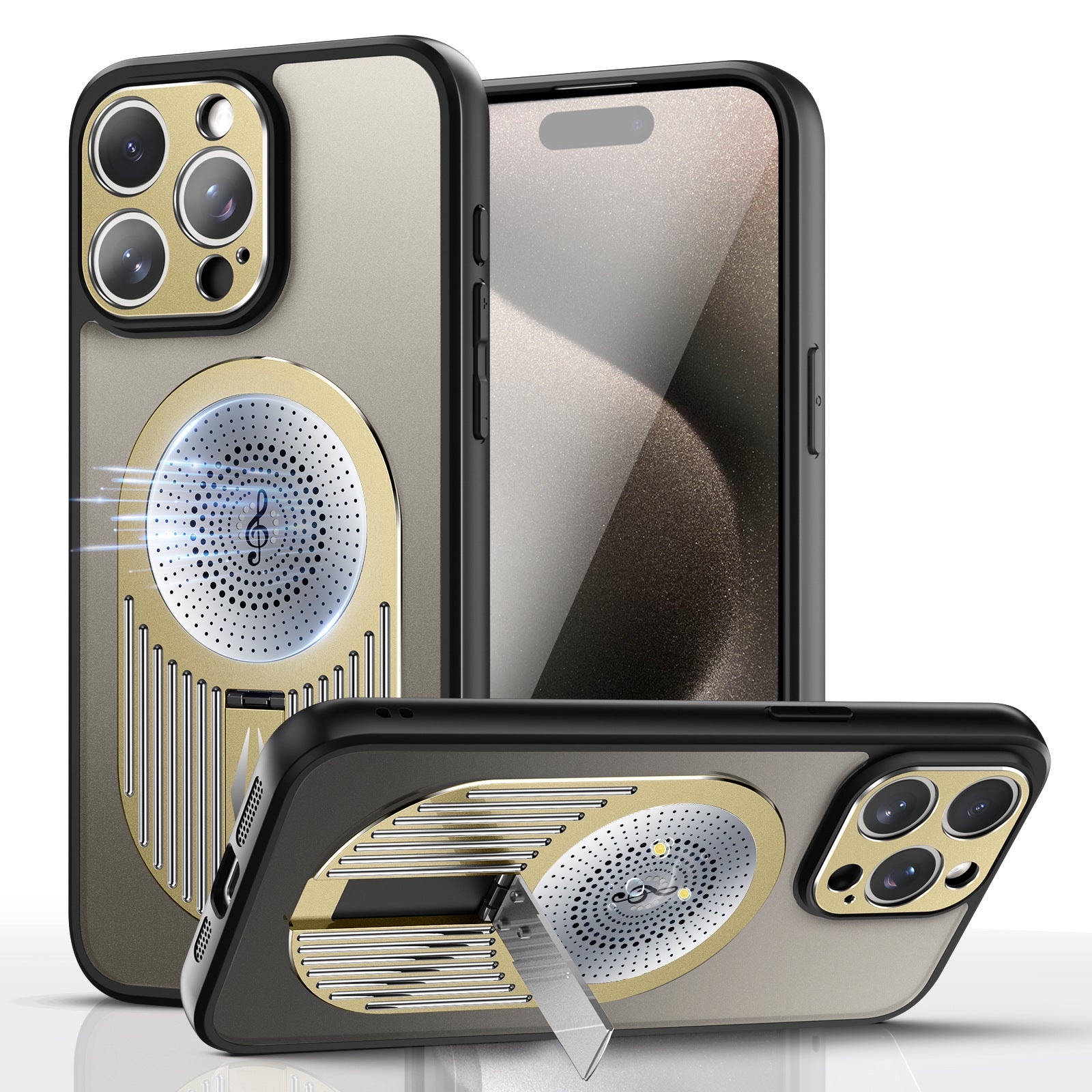 Graphene Heat Dissipation Aromatherapy Holder Magnetic Metal Phone Case For iPhone