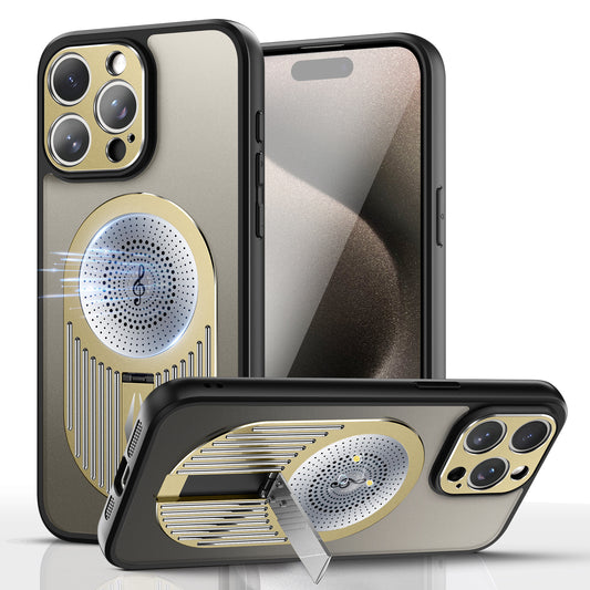 Graphene Heat Dissipation Aromatherapy Holder Magnetic Metal Phone Case For iPhone