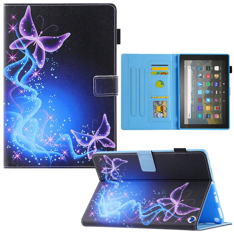 PU Leather Tablet Case WIth Card Slots with Stylus Pen Holder For Amazon Kindle