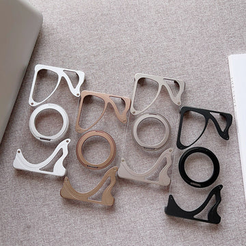 Aviation Aluminum Alloy Frame Magsafe Phone Case With  360°Magnetic Holder For Samsung Galaxy S25 S24