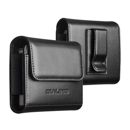 Business Style Fashion Waist Belt Loop Hanging Leather Flip Case With Card Slots For Samsung Galaxy Z Flip 7