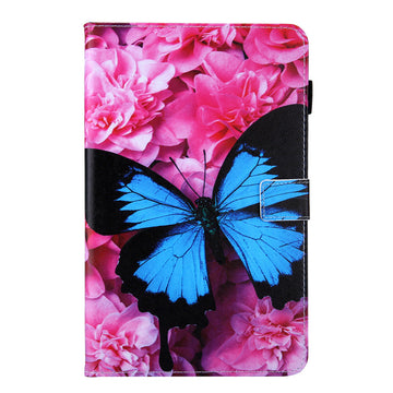 Magnetic Cartoon PU Leather Wallet Tablet Case for Samsung Tab