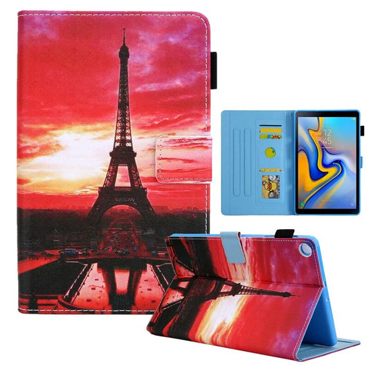 Cartoon Magnetic Wallet Tablet Case for Samsung Tab A8 A9 A7