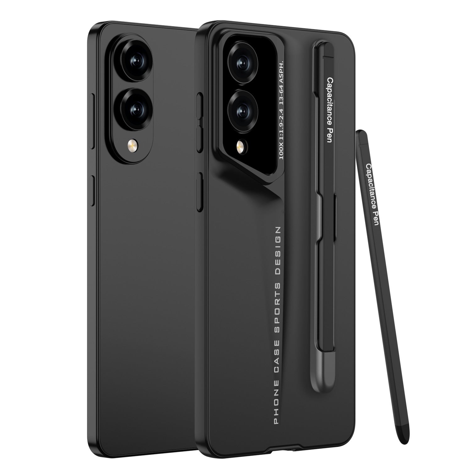 Anti-drop Anti-shock with Capacitive Pen Minimalist Design Case For Samsung Galaxy S25 Edge
