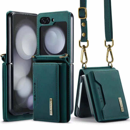 Drop Protection Leather Wallet Case For Samsung Galaxy Z Flip 6 5