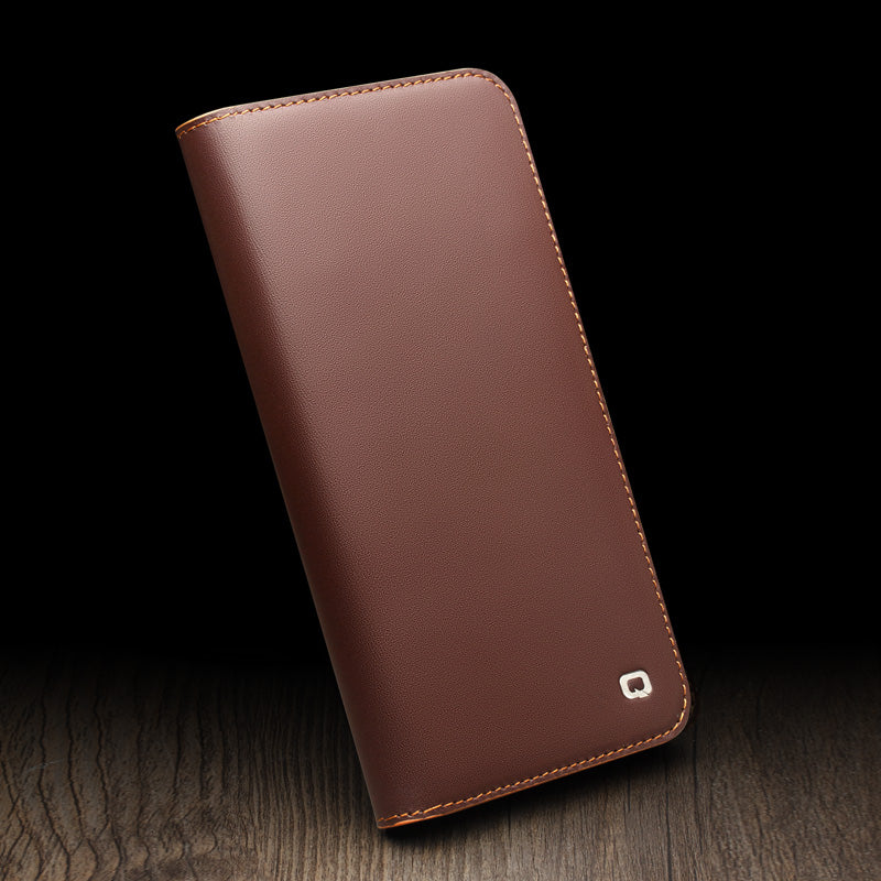 Fashion Business Classic Flip Leather Case with Card Slots For Samsung Galaxy S25 Edge