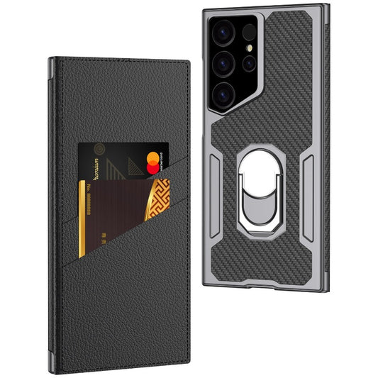 Flip Leather Kickstand Wallet Phone Case For Samsung Galaxy S24