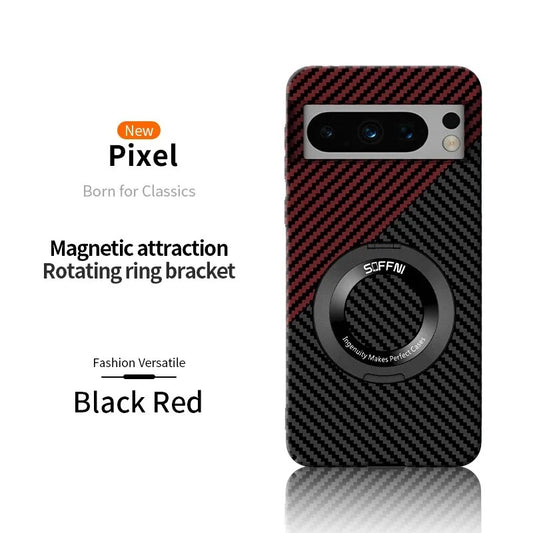 Magsafe Case Ultra Thin Matte Carbon Fiber Phone Case For Google Pixel 8 7