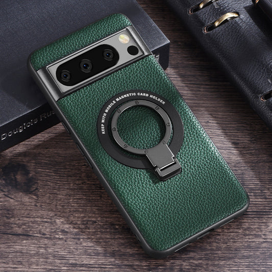 Magsafe Luxury Premium Leather Phone Case For Google Pixel 8 7