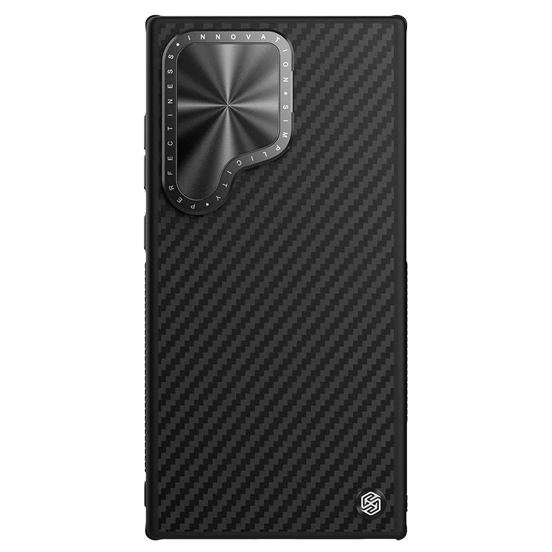 CarboProp Aramid Fiber Magnetic Aluminium Alloy Phone Case For Samsung Galaxy S24