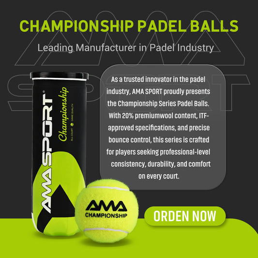 High Quality FIP Approved Professional Pressurized Durable 20% Wool Rubber  Padel Tennis Balls