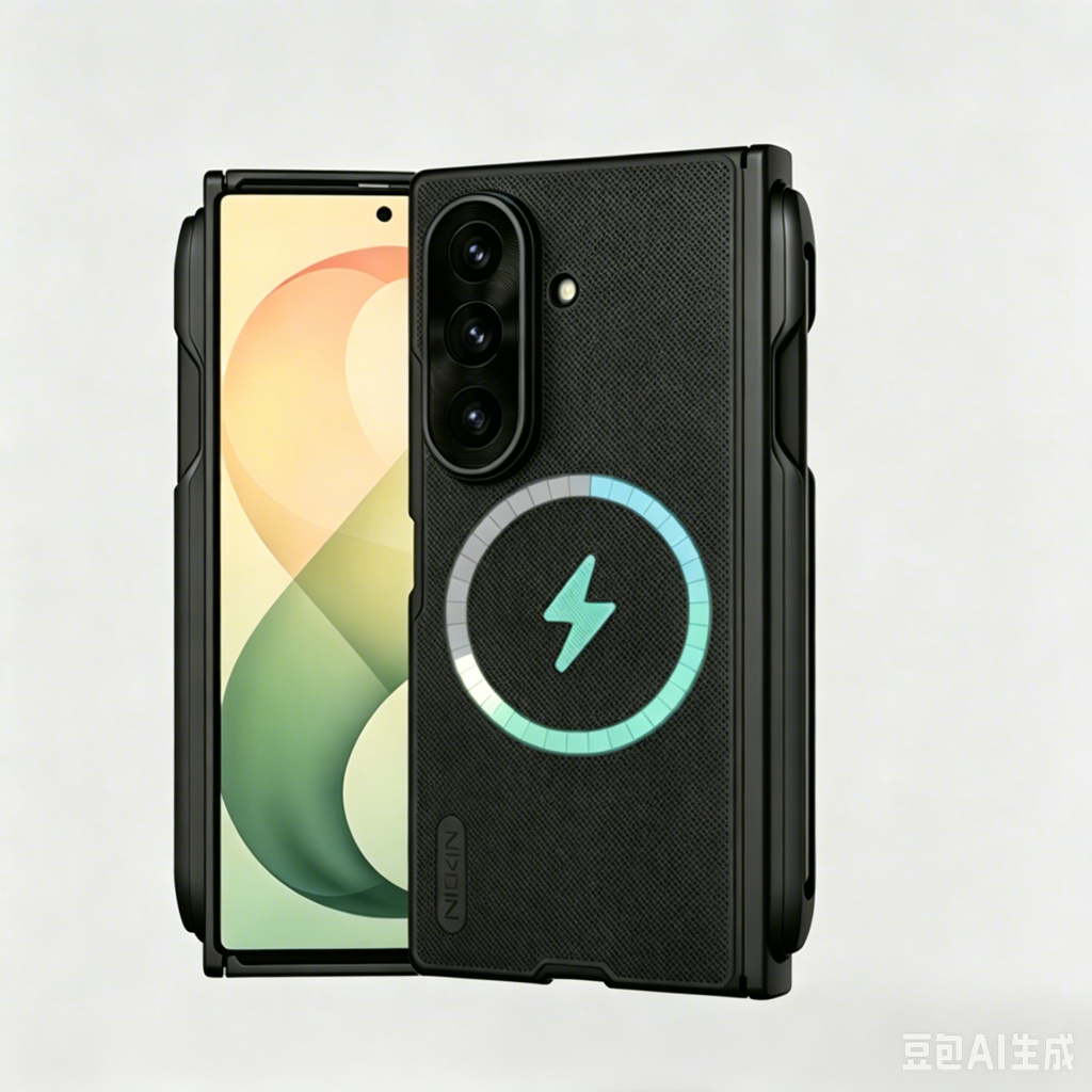 Frosted Shield MagSafe Magnetic Phone Case With Lens Armor For Samsung Galaxy Z Fold 8