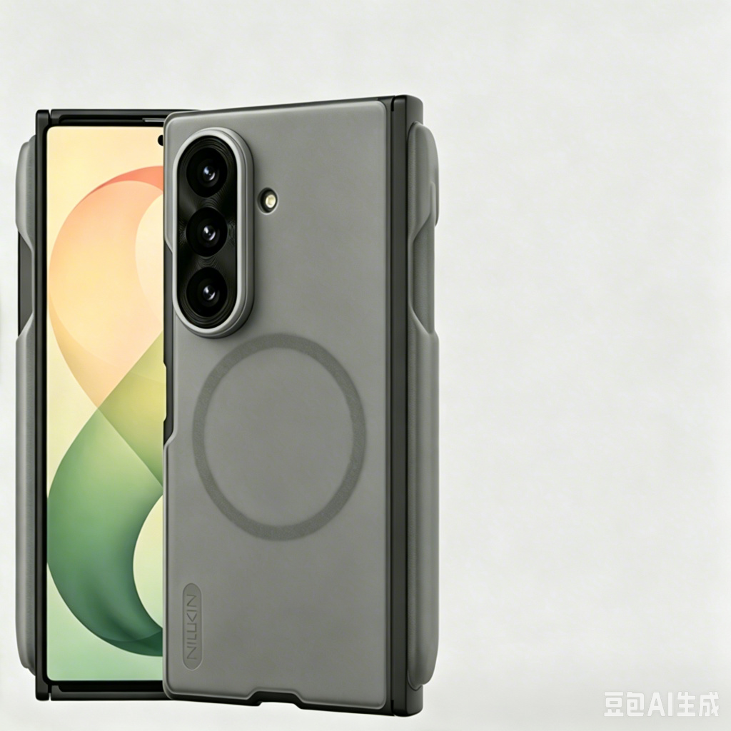 Frosted Shield MagSafe Magnetic Phone Case With Lens Armor For Samsung Galaxy Z Fold 8