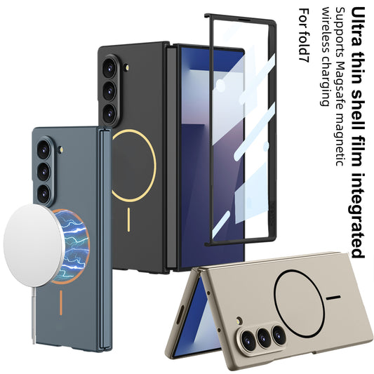 Ultra Thin Magnetic Hard PC Phone Case with Screen Folding Phone Case For Samsung Galaxy Z Fold 7