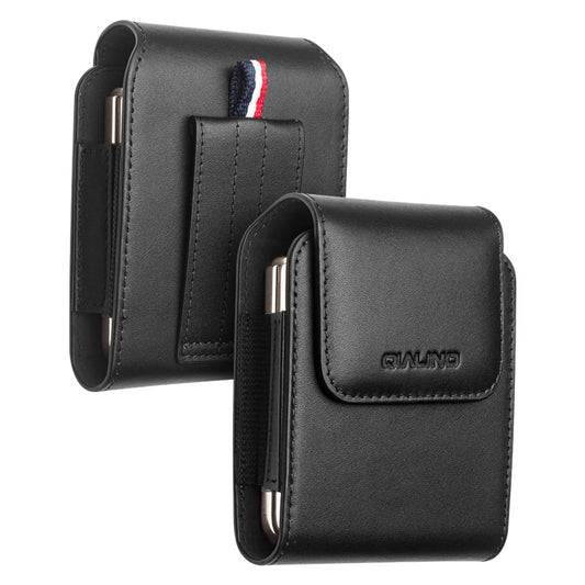 Genuine Cowhide Leather Phone Case Belt Clip Holster For Samsung Galaxy Z Flip 5 6