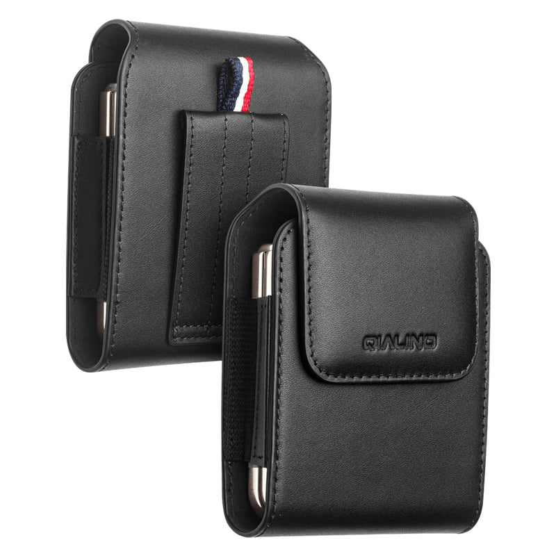 Genuine Cowhide Leather Phone Case Belt Clip Holster For Samsung Galaxy Z Flip 5 6