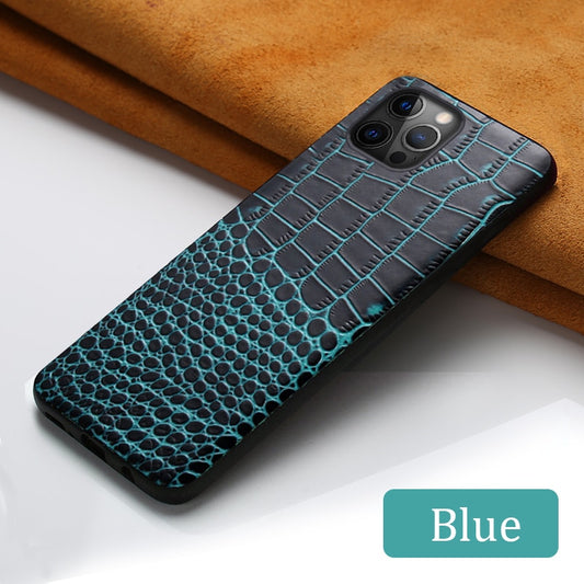 Genuine Leather Phone Case For Apple iPhone