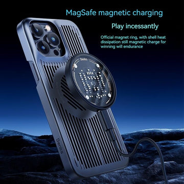 Magsafe Magnetic Ice Armor Cooling Shell Ultra Thin Phone Case For iPhone