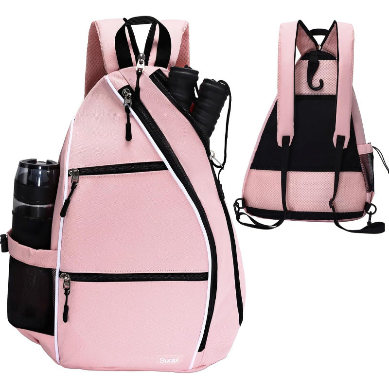 Lightweight Pickleball Backpack Tennis Bag Multifunctional with Water Bottle Holder Sports Backpacks Men