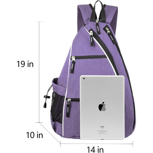 Lightweight Pickleball Backpack Tennis Bag Multifunctional with Water Bottle Holder Sports Backpacks Men