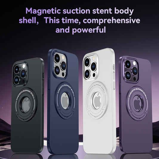 Luxury Magnetic Phone Case With Hide Stand For IPhone