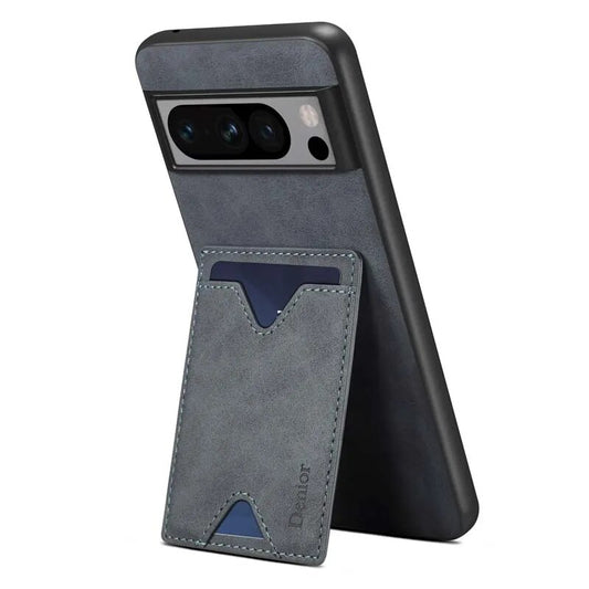 PU Leather Protective Case with Card Slot For Google Pixel 8
