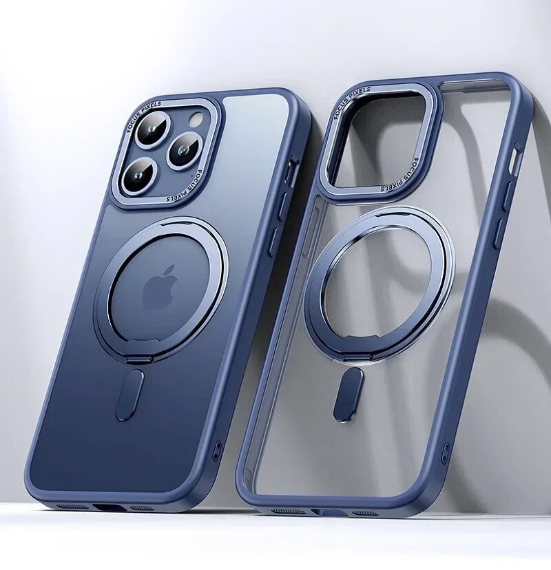 Magnetic 360° Rotating Stand Phone Case For iPhone – jenacase