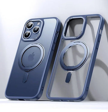 Magnetic 360° Rotating Stand Phone Case For iPhone