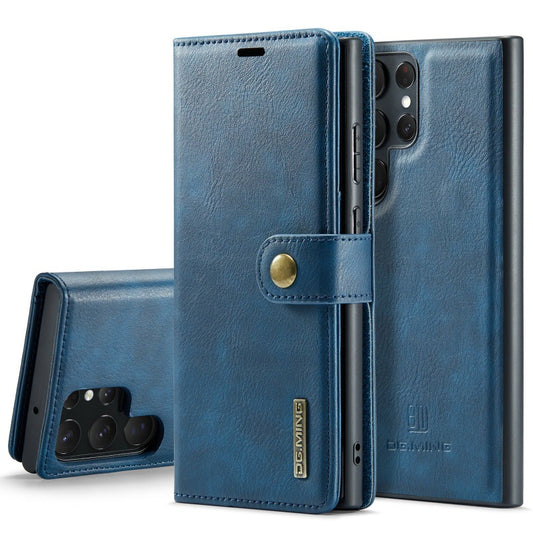 Magnetic Removable Leather Wallet Phone Case With Credit Card Slot For Samsung Galaxy S24 23